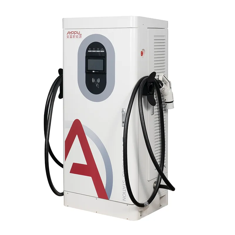 फ्लीट डिपोहरूको लागि 160kW उच्च-शक्ति DC EV फास्ट चार्जिङ स्टेशन