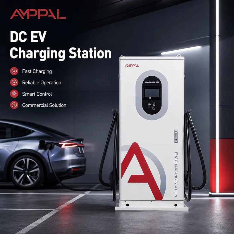 सार्वजनिक पार्किङको लागि 40kW कमर्शियल इन्टिग्रेटेड DC EV चार्जिङ स्टेशन