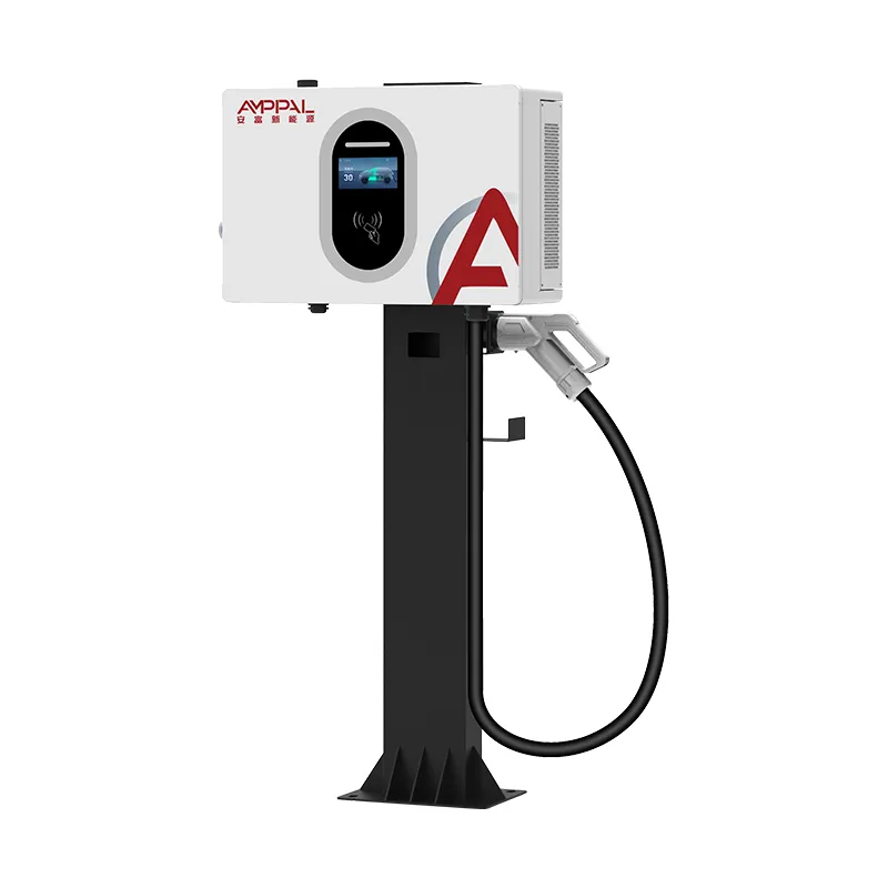 घर र कार्यस्थलको लागि 7kW वाल-माउन्ट गरिएको DC EV फास्ट चार्जर